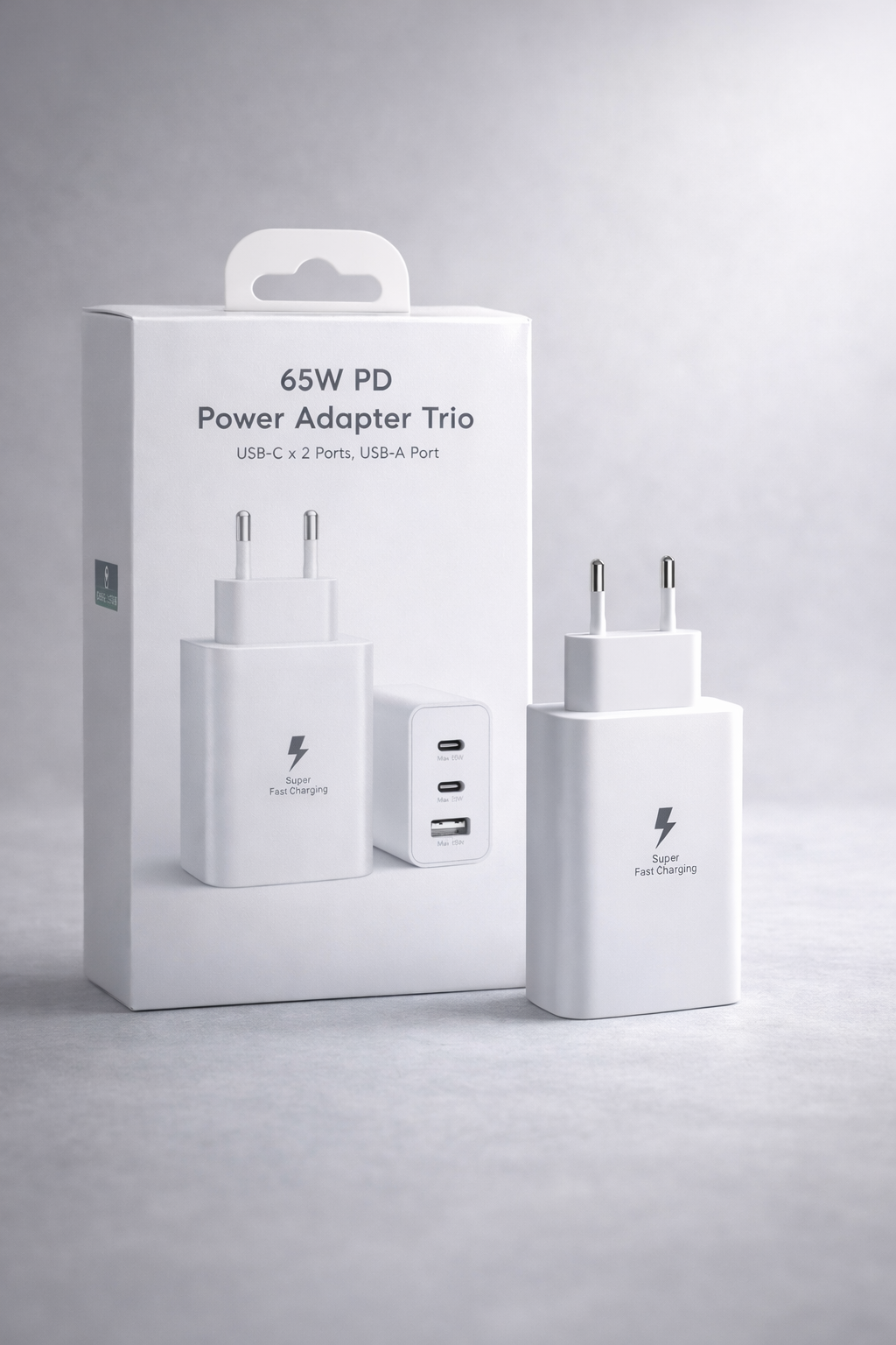65W PD Power Adapter Trio – Snabb, kraftfull & smart laddning Phonefleet