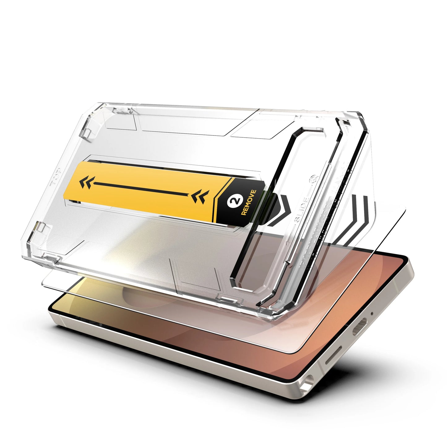 Samsung Galaxy S24/S25 Skärmskydd – 9H Härdat Glas, Anti-Fingerprint & Easy applicator Phonefleet