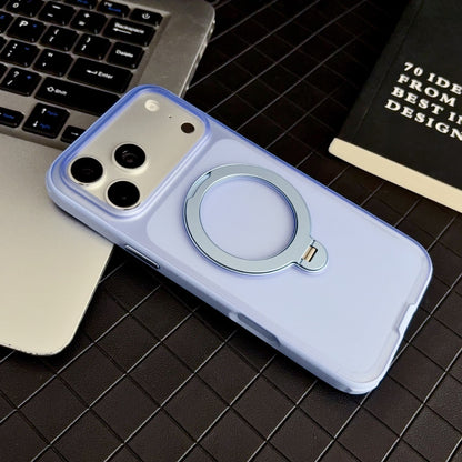 iPhone 17 Pro / 18 Pro MagSafe Skal med Ställ – 360° Metallring Phonefleet