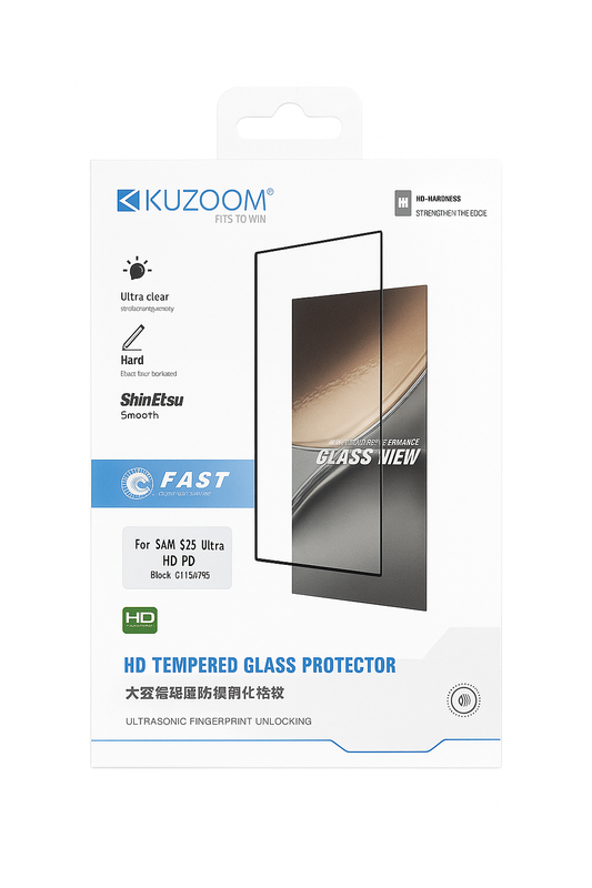 Skärmskydd för Samsung Galaxy S25 Plus – Tunnt, starkt och perfekt passform Phonefleet