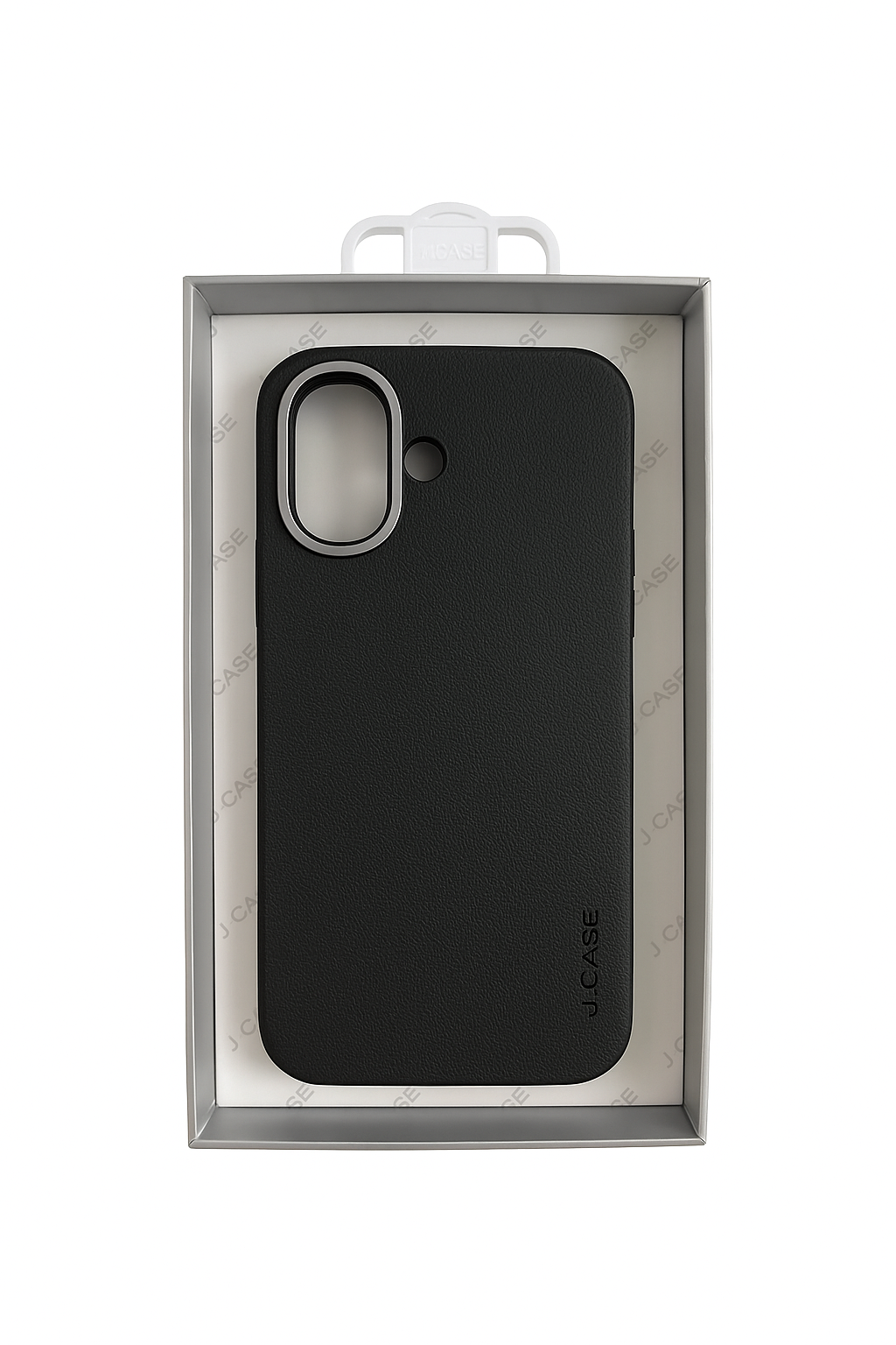 iPhone 17 Skal – PU-läder, Metallknappar & Kameraskydd Phonefleet