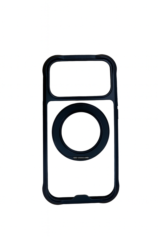 iPhone 17 Pro Skal med Metallring – Stötsäkert, Magnetiskt & Kickstand Phonefleet