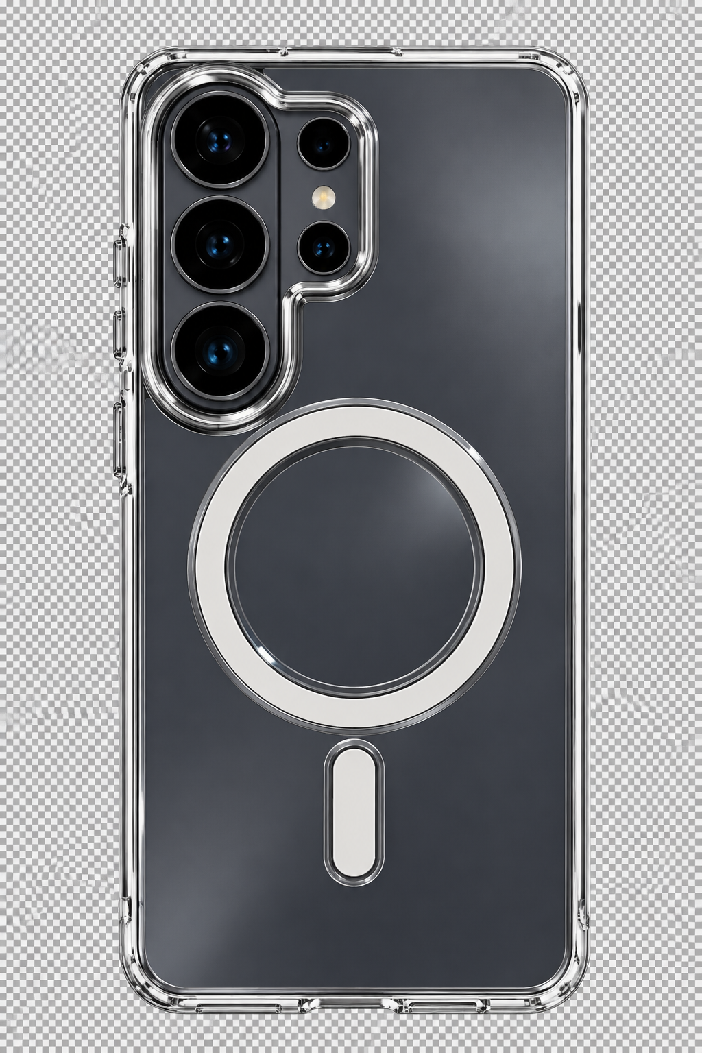 Samsung Galaxy S26 / S26 Plus / S26 Ultra MagSafe Skal – Stöttåligt & Genomskinligt Phonefleet