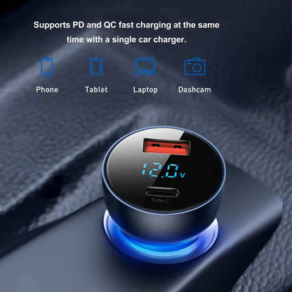 VoltPro 63W Snabbladdare för bilen Phonefleet