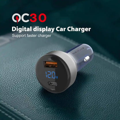 VoltPro 63W Snabbladdare för bilen Phonefleet