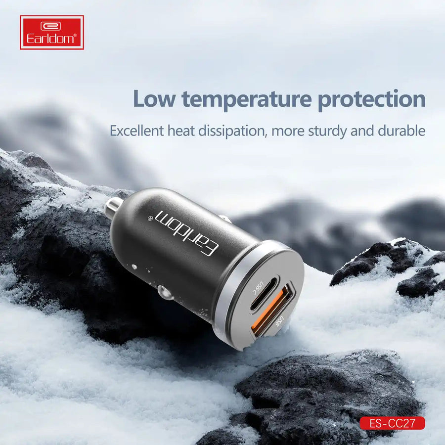 VoltPro 30W – Din Ultimata Snabbladdare för Bilen Phonefleet