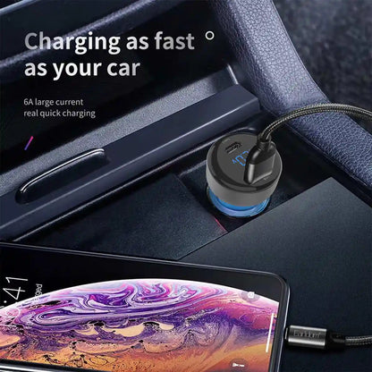 VoltPro 63W Snabbladdare för bilen Phonefleet