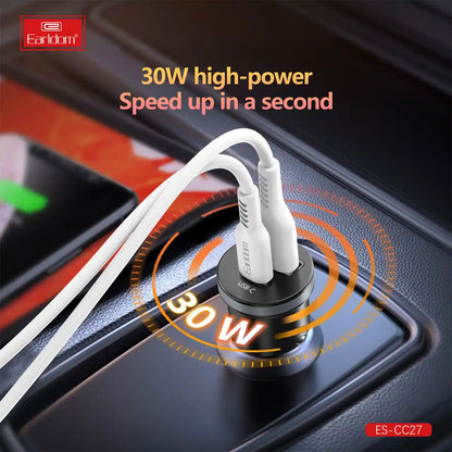 VoltPro 30W – Din Ultimata Snabbladdare för Bilen Phonefleet