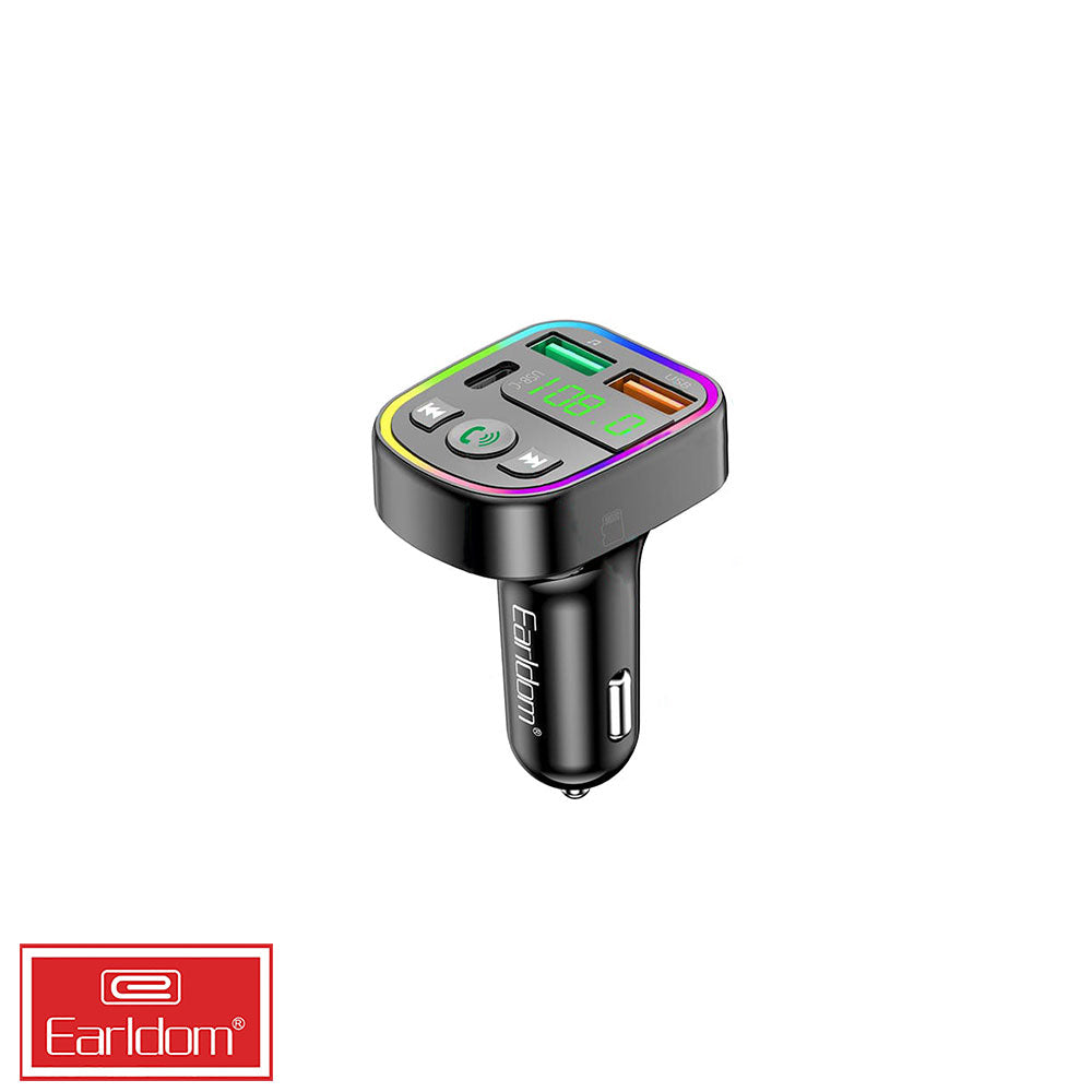 Bluetooth Biladapter med Dubbel USB-laddning och Musikstreaming Phonefleet