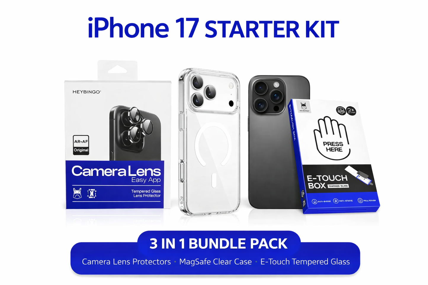 iPhone 17 Pro Max Allt-i-ett Skyddspaket Phonefleet