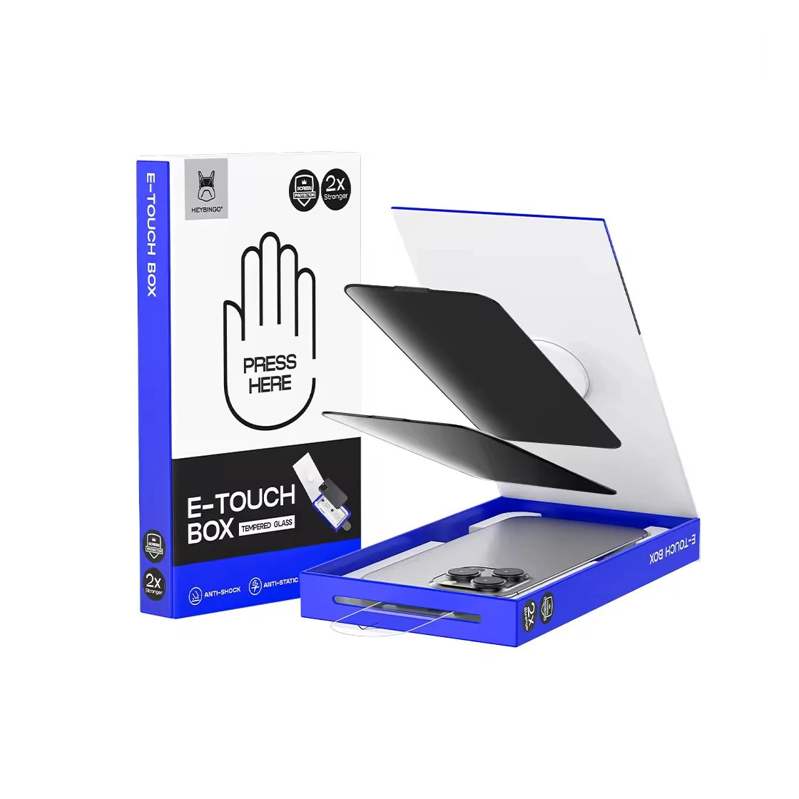 E Touch easy applicator skärmskydd för iPhone 17 Pro Phonefleet