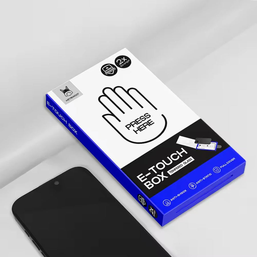 E Touch easy applicator skärmskydd för iPhone 17 Pro Phonefleet