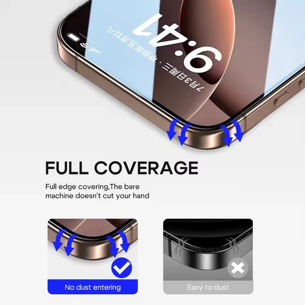 E Touch easy applicator skärmskydd för iPhone 17 Pro Phonefleet