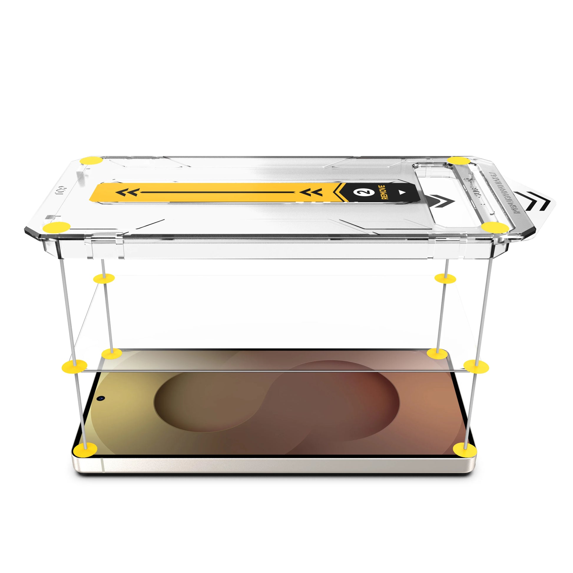 Samsung Galaxy S24/S25 Skärmskydd – 9H Härdat Glas, Anti-Fingerprint & Easy applicator Phonefleet